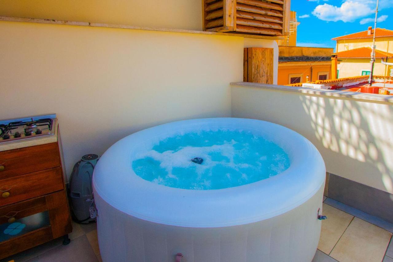 "Sea & Center" Free Beach, Wifi, Mini Pool, Roof Terrace, Ladispoli, Rome Buitenkant foto